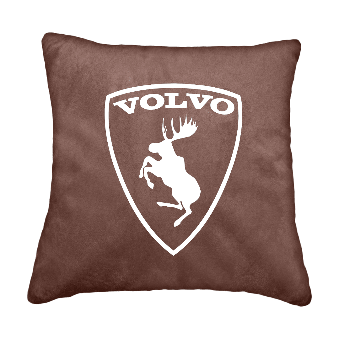 Puder volvo logo - Mokkabrun - KJoF - Sort nappa - 