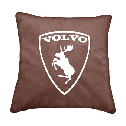 Puder volvo logo - Mokkabrun - KJoF - Sort nappa - 