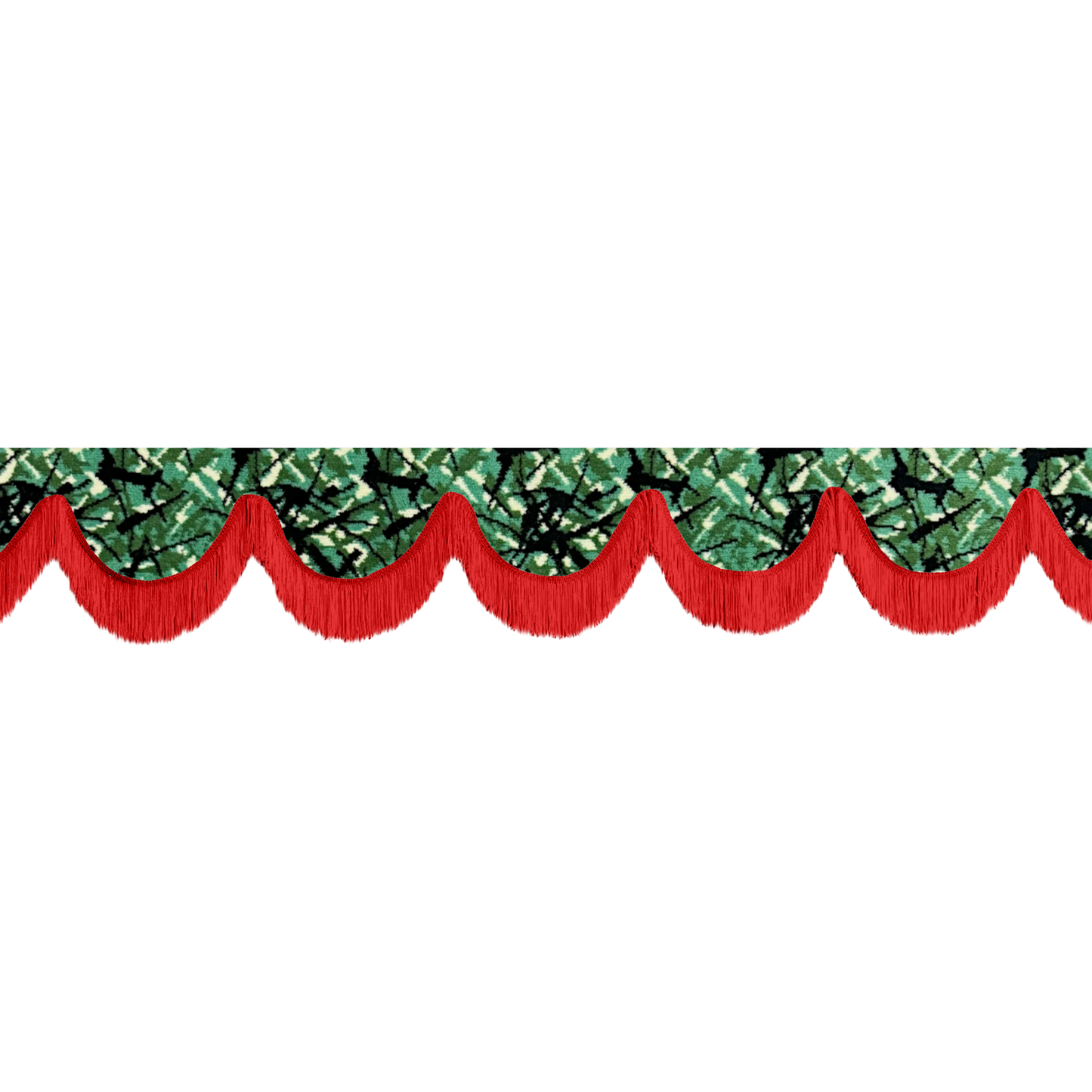 Gardin forrude busplys grøn