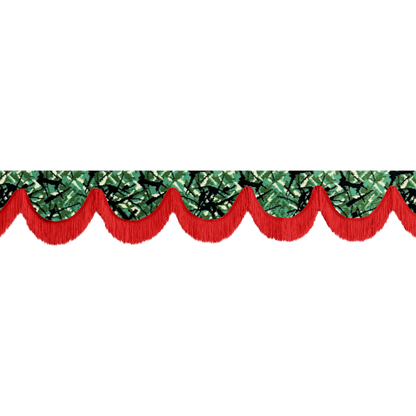 Gardin forrude busplys grøn