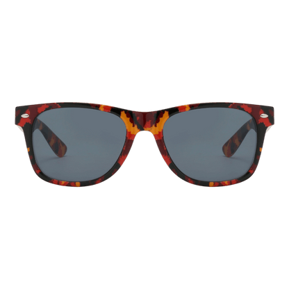 Solbrille busplys - Rød - KJoF - 