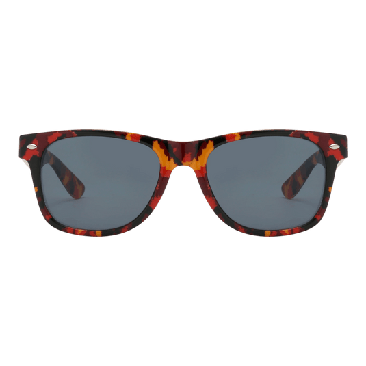 Solbrille busplys - Rød - KJoF - 