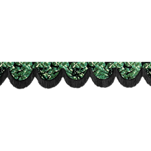 Gardin forrude busplys grøn