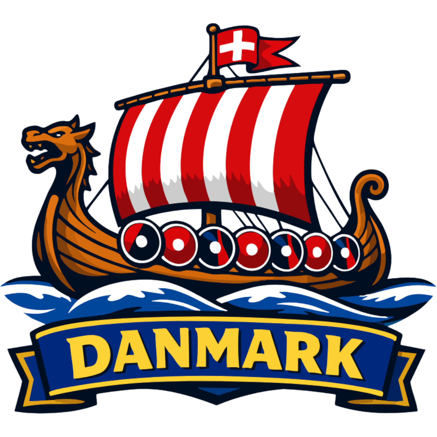 Sticker deluxe danmark - KJoF - 