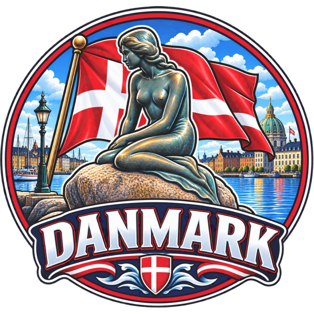 Sticker deluxe den lille havfrue -