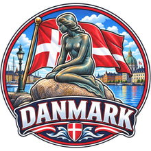 Sticker deluxe den lille havfrue -