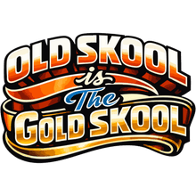 Sticker deluxe goldskool - KJoF - 