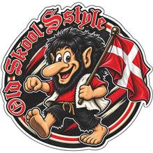 Sticker deluxe oldskool troll -