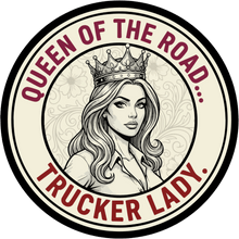 Sticker deluxe queen of the road - KJoF - 