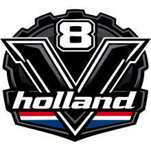 Sticker deluxe v8 holland - KJoF - 