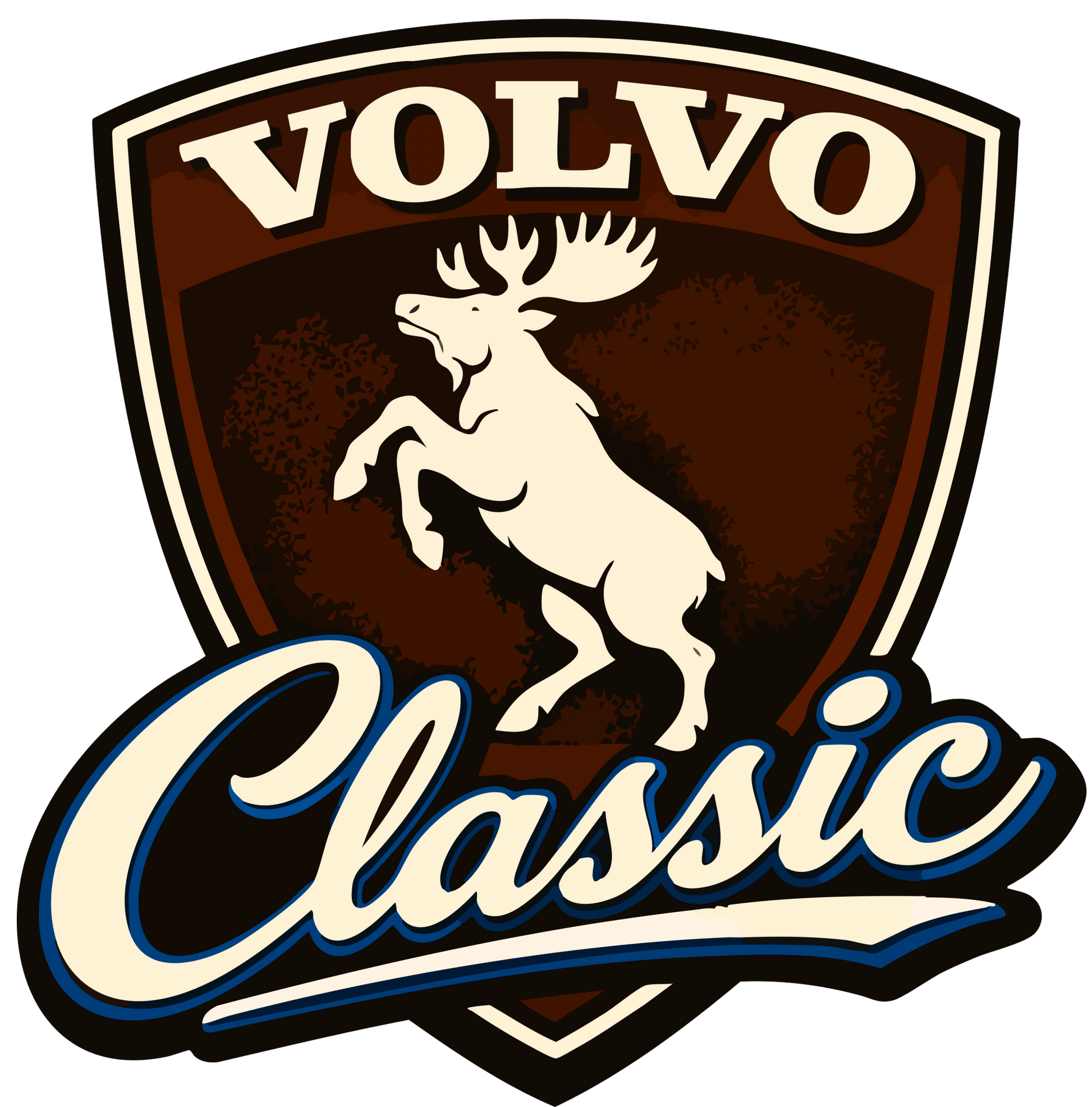 Sticker deluxe Volvo classic - KJoF - 