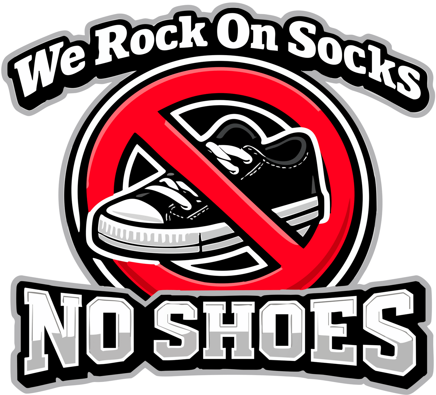 Sticker deluxe we rock on socks - KJoF - 