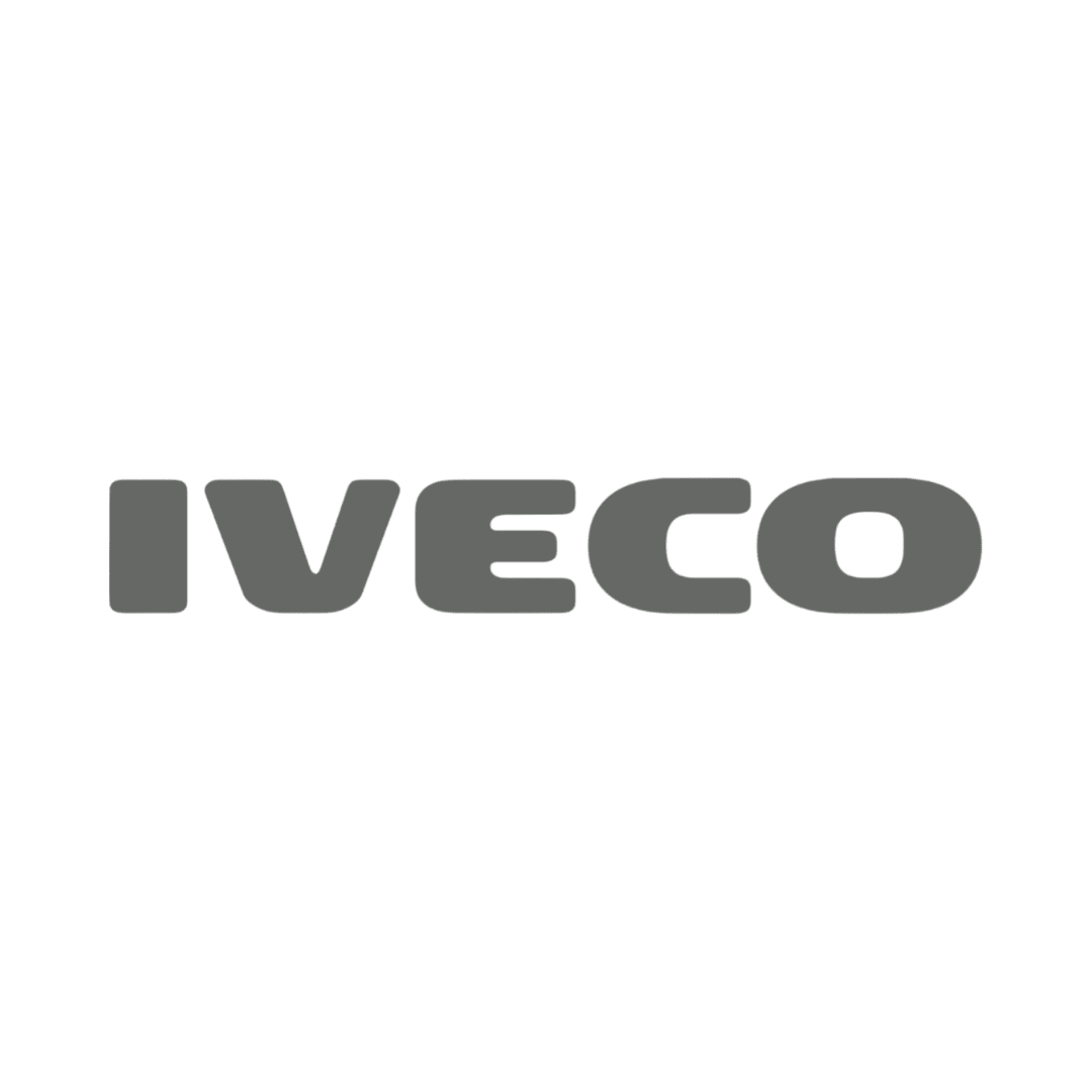 Sticker iveco - 061 Grøn - KJoF - 100mm x 15mm - Nej tak