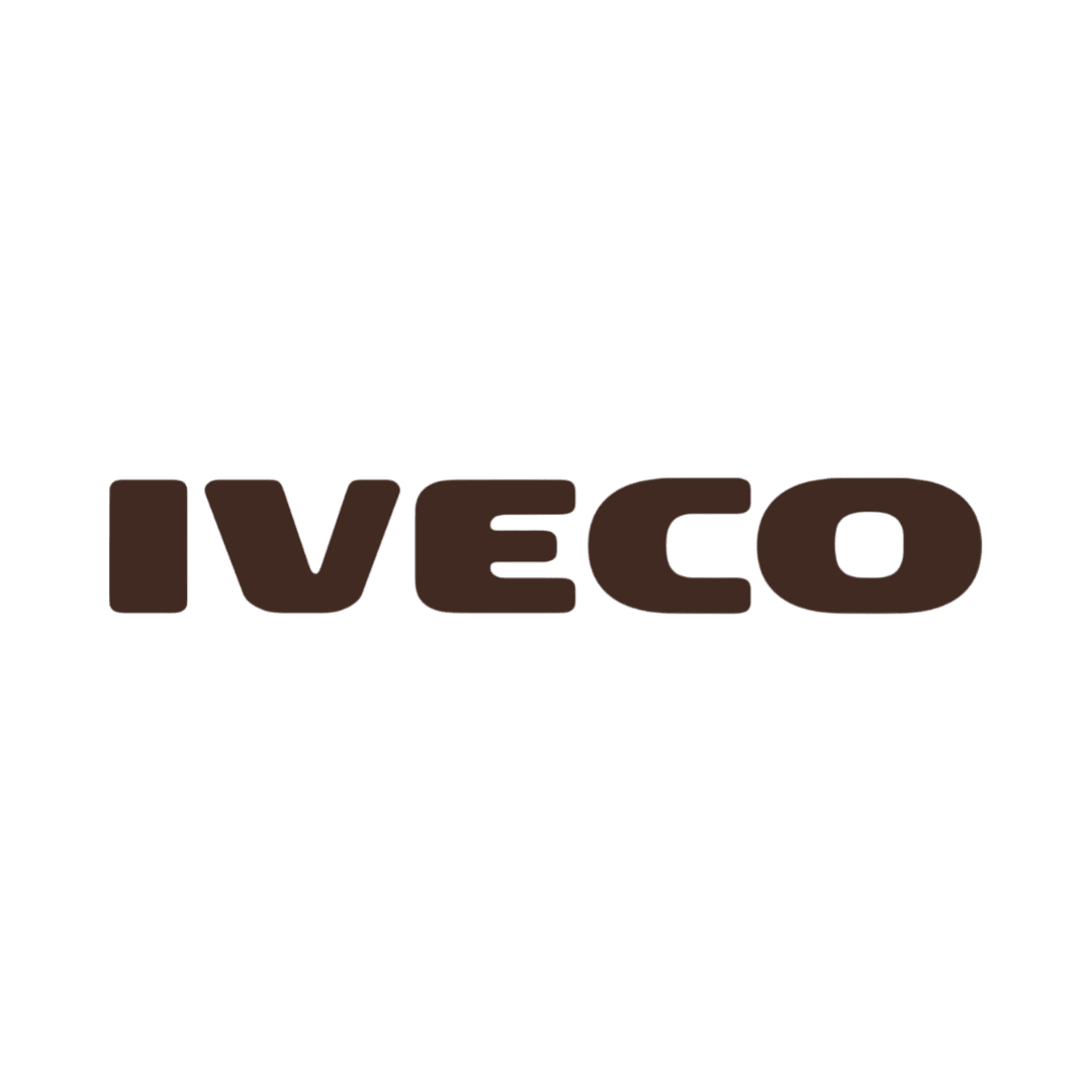 Sticker iveco - 061 Grøn - KJoF - 100mm x 15mm - Nej tak