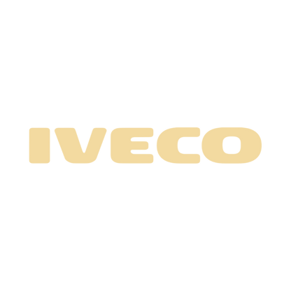 Sticker iveco - 061 Grøn - KJoF - 100mm x 15mm - Nej tak