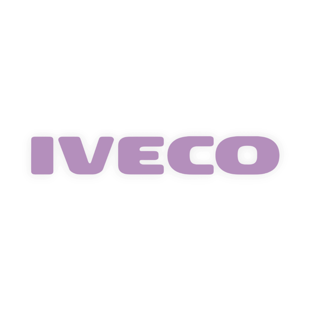 Sticker iveco - 061 Grøn - KJoF - 100mm x 15mm - Nej tak