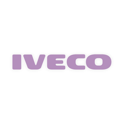 Sticker iveco - 061 Grøn - KJoF - 100mm x 15mm - Nej tak