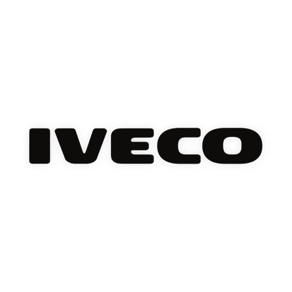 Sticker iveco - 070 Sort - KJoF - 100mm x 15mm - Nej tak
