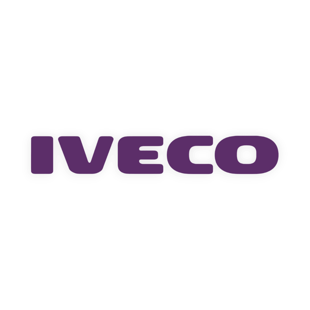 Sticker iveco - 061 Grøn - KJoF - 100mm x 15mm - Nej tak
