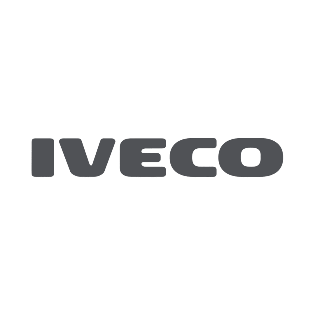 Sticker iveco - 061 Grøn - KJoF - 100mm x 15mm - Nej tak