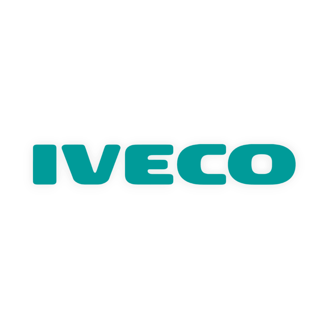 Sticker iveco - 061 Grøn - KJoF - 100mm x 15mm - Nej tak