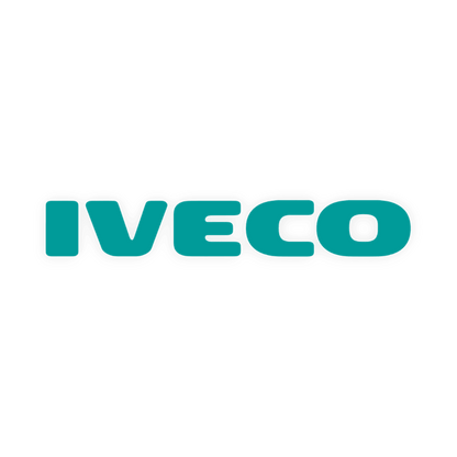Sticker iveco - 061 Grøn - KJoF - 100mm x 15mm - Nej tak