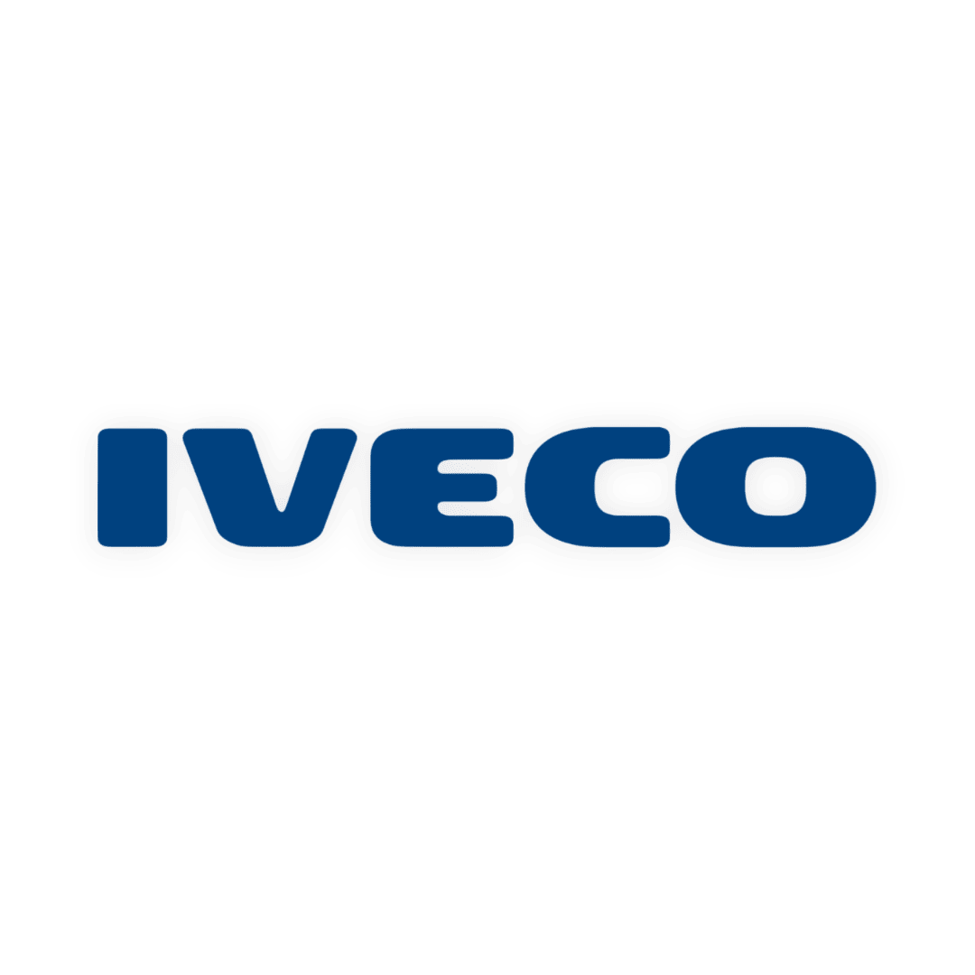 Sticker iveco - 061 Grøn - KJoF - 100mm x 15mm - Nej tak