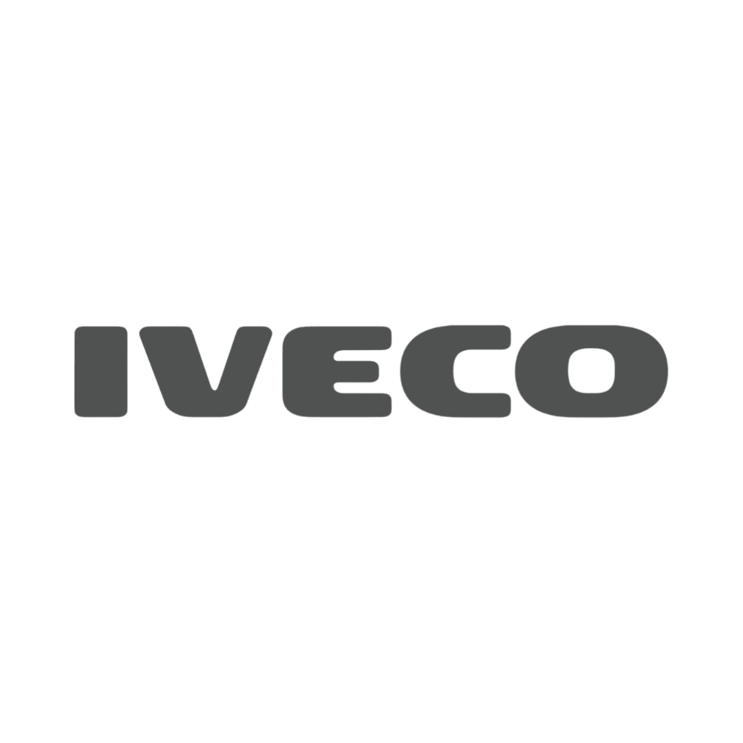Sticker iveco - 061 Grøn - KJoF - 100mm x 15mm - Nej tak