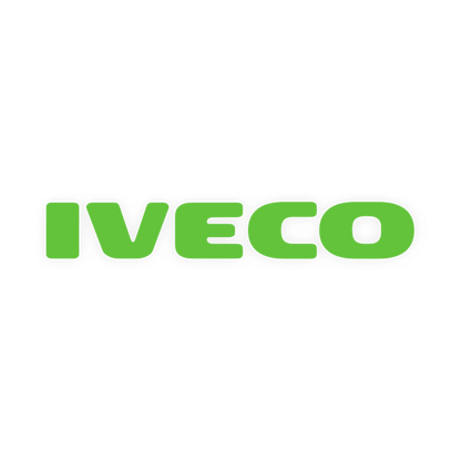 Sticker iveco - 063 Lime grøn - KJoF - 100mm x 15mm - Nej tak
