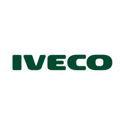 Sticker iveco - 061 Grøn - KJoF - 100mm x 15mm - Nej tak
