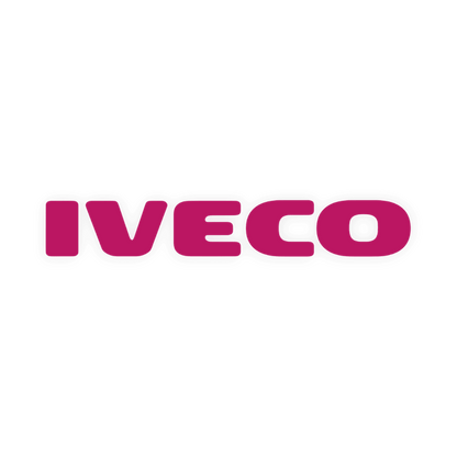 Sticker iveco - 041 Pink - KJoF - 100mm x 15mm - Nej tak