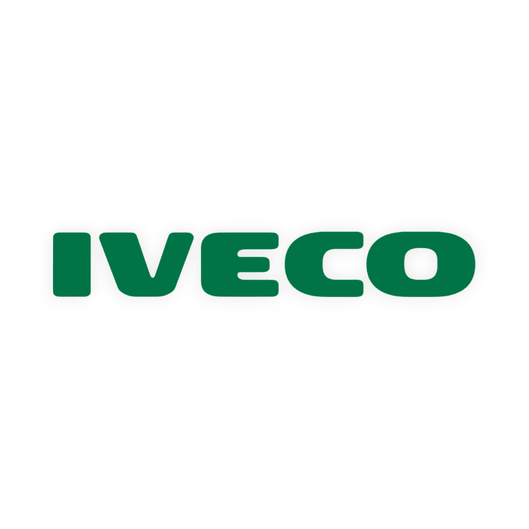 Sticker iveco - 061 Grøn - KJoF - 100mm x 15mm - Nej tak