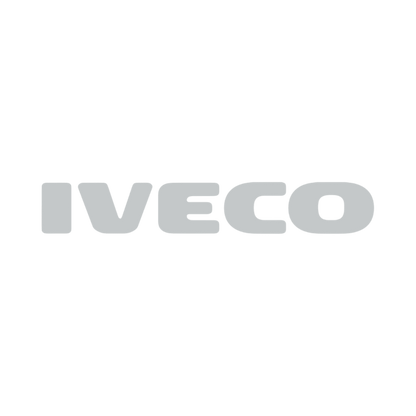 Sticker iveco - 072 Lysegrå - KJoF - 100mm x 15mm - Nej tak