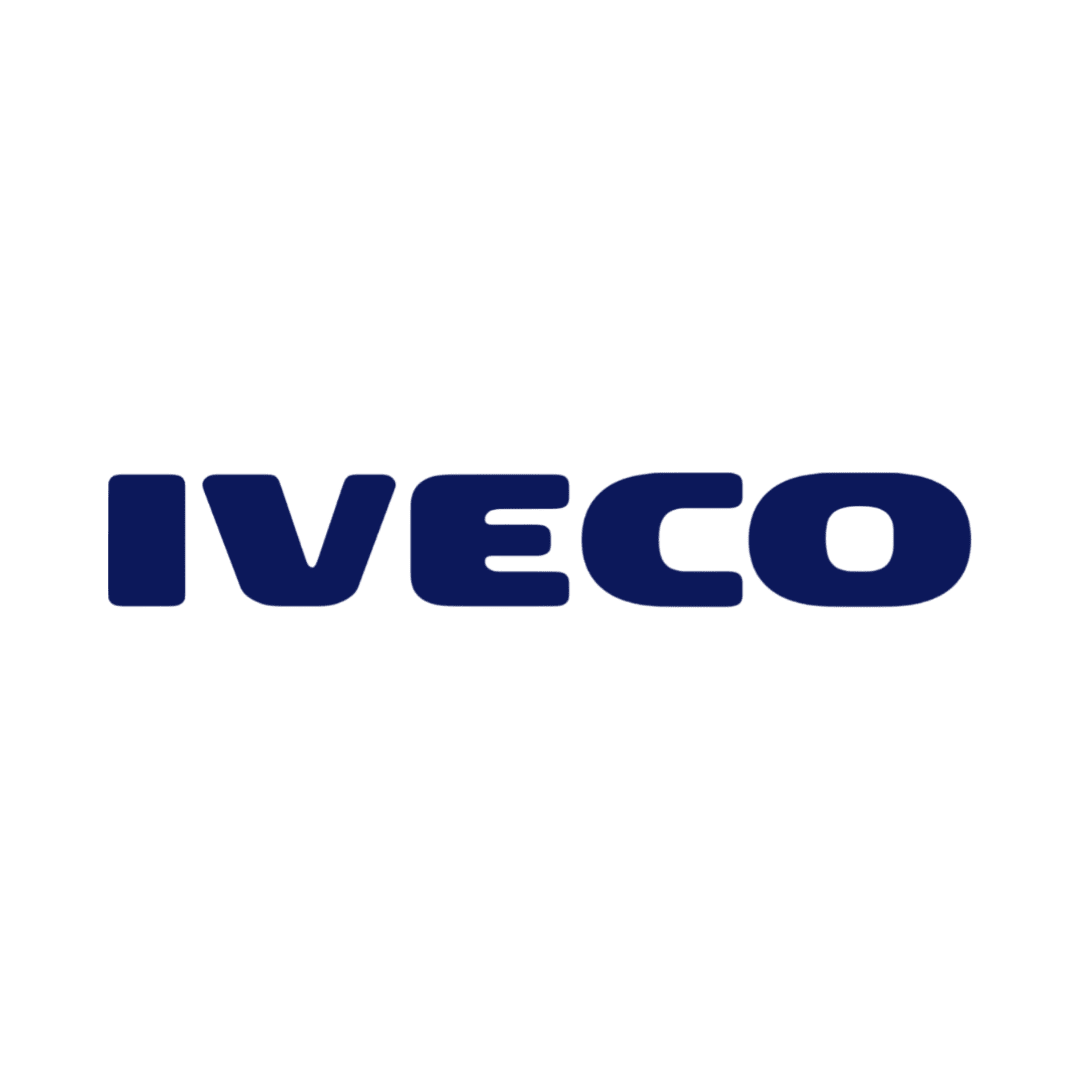 Sticker iveco - 061 Grøn - KJoF - 100mm x 15mm - Nej tak