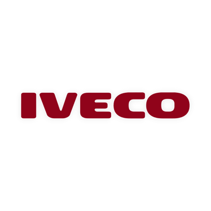 Sticker iveco - 030 Mørkerød - KJoF - 100mm x 15mm - Nej tak