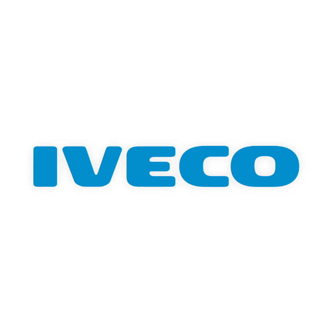 Sticker iveco - 061 Grøn - KJoF - 100mm x 15mm - Nej tak