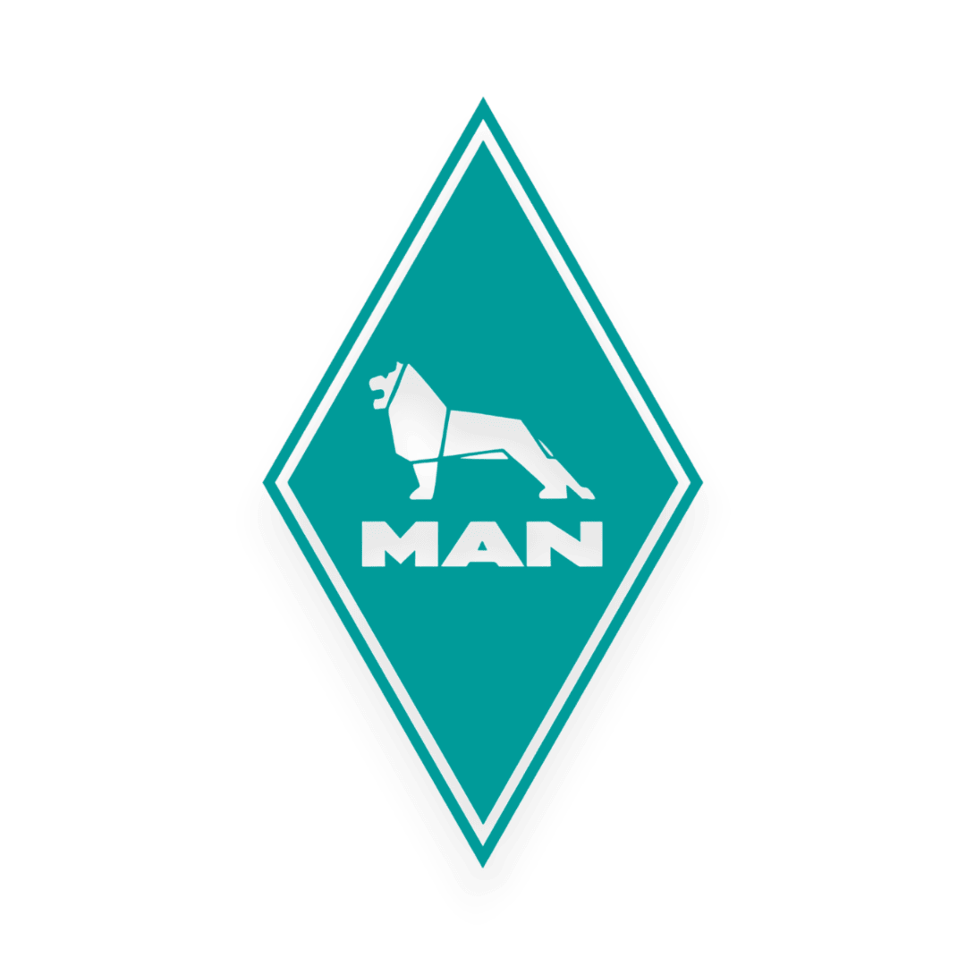 Sticker man diamond - 061 Grøn - KJoF - 100mm x 174mm - Nej tak