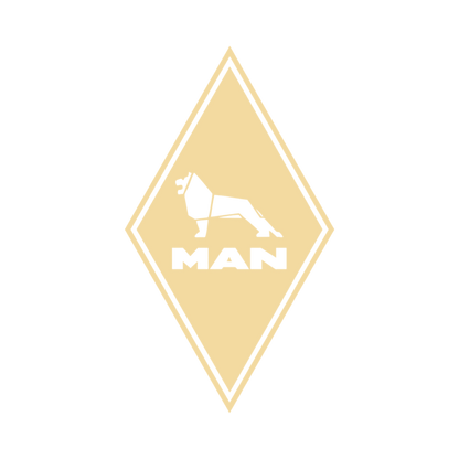 Sticker man diamond - 061 Grøn - KJoF - 100mm x 174mm - Nej tak