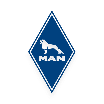 Sticker man diamond - 061 Grøn - KJoF - 100mm x 174mm - Nej tak