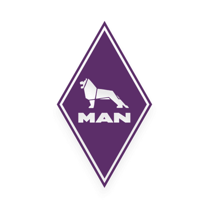Sticker man diamond - 061 Grøn - KJoF - 100mm x 174mm - Nej tak