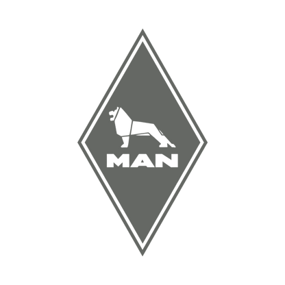 Sticker man diamond - 061 Grøn - KJoF - 100mm x 174mm - Nej tak