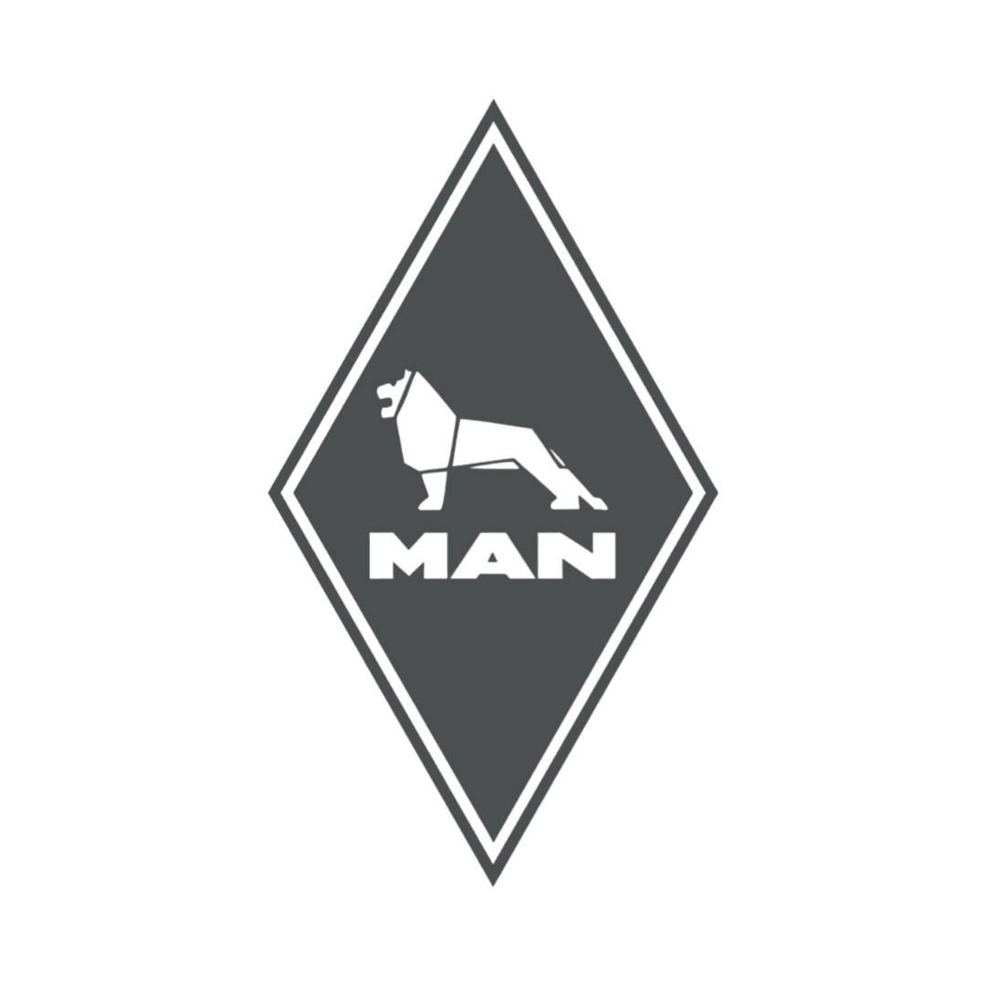Sticker man diamond - 073 Mørkegrå - KJoF - 100mm x 174mm - Nej tak