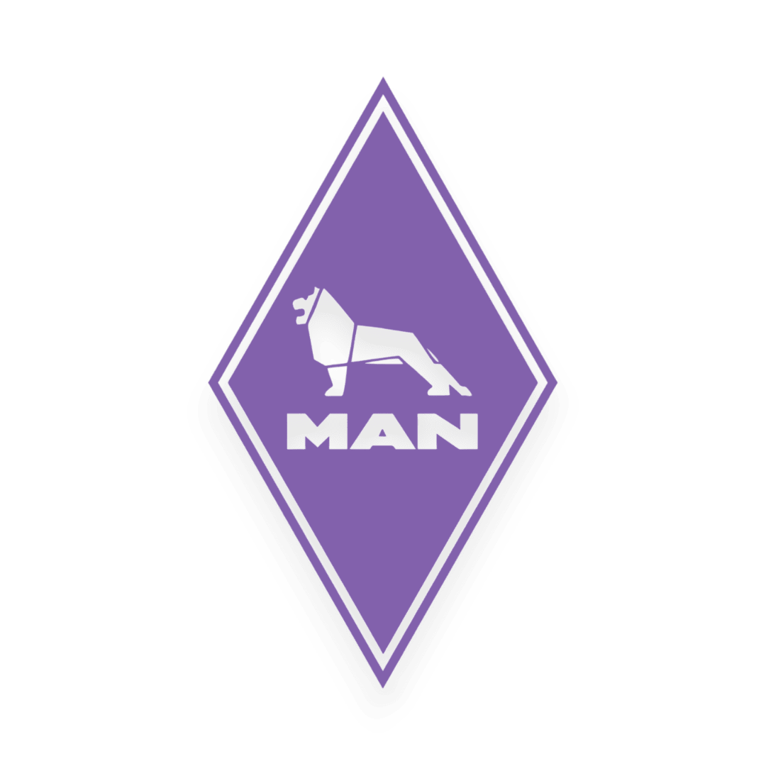 Sticker man diamond - 061 Grøn - KJoF - 100mm x 174mm - Nej tak