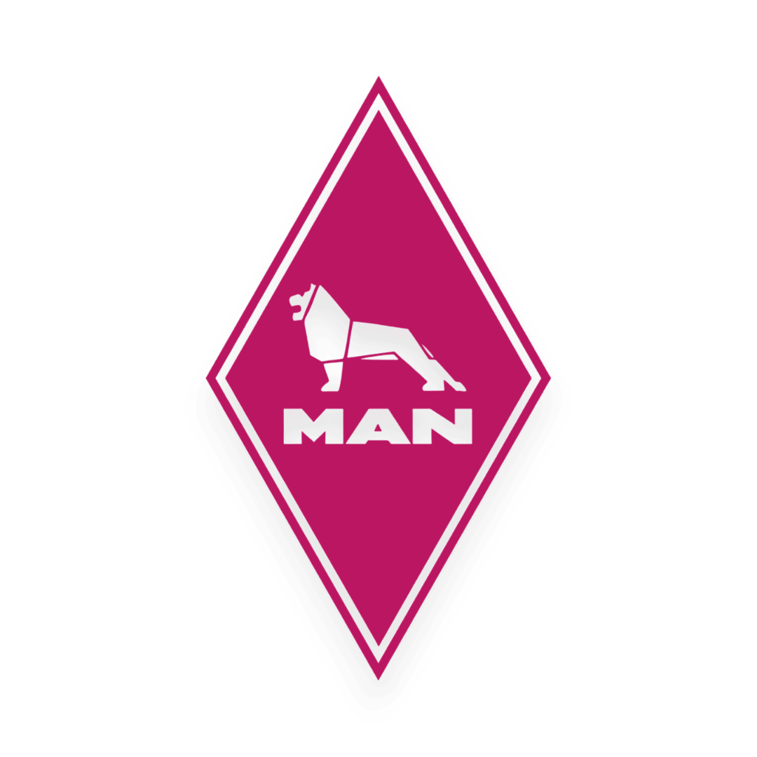 Sticker man diamond - 041 Pink - KJoF - 100mm x 174mm - Nej tak