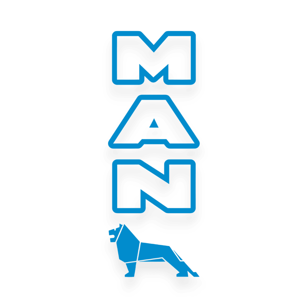 Sticker man lion - 061 Grøn - KJoF - 100mm x 267mm - Nej tak