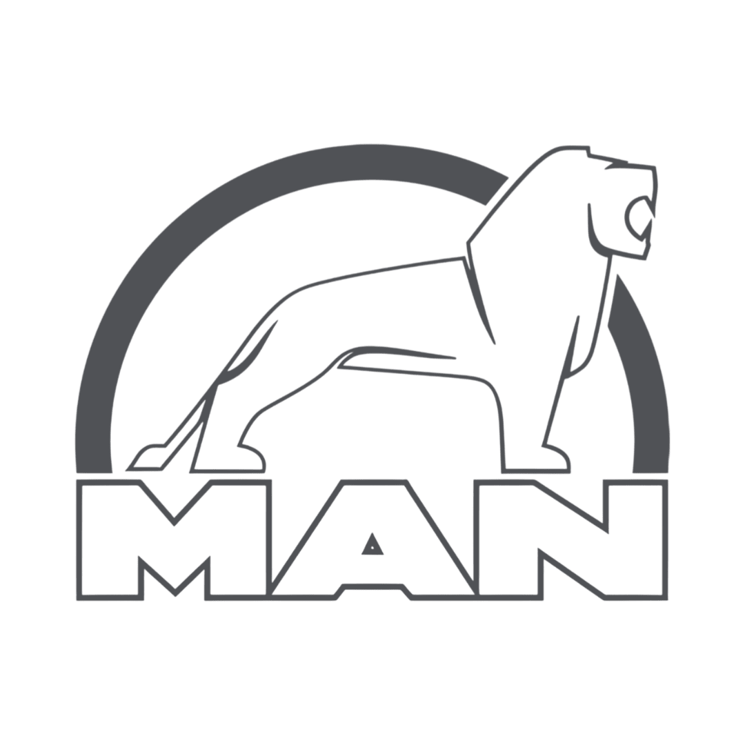 Sticker man løve hvid - 061 Grøn - KJoF - 100mm x 75mm - Nej tak