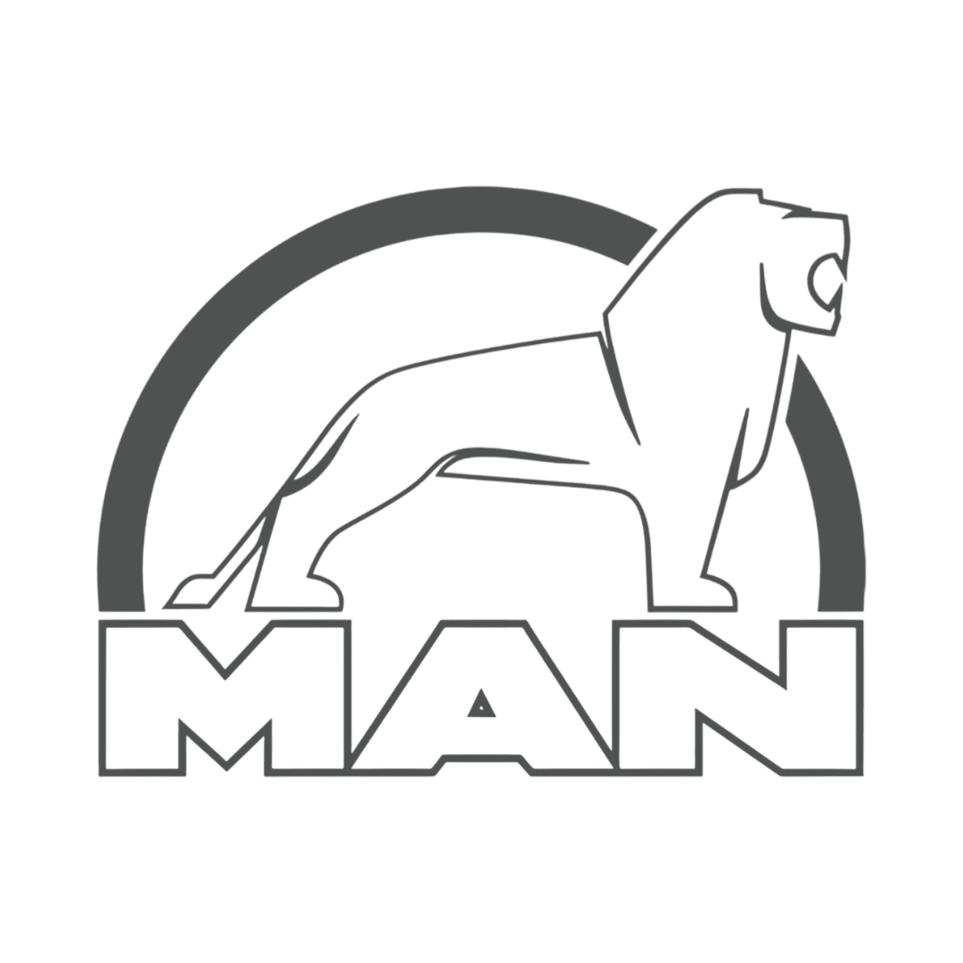 Sticker man løve hvid - 061 Grøn - KJoF - 100mm x 75mm - Nej tak
