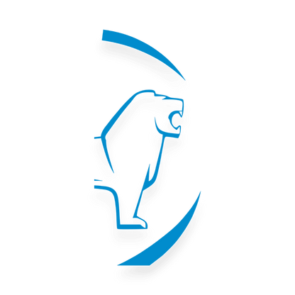 Sticker man løve rund - 061 Grøn - KJoF - 100mm x 200mm - Nej tak