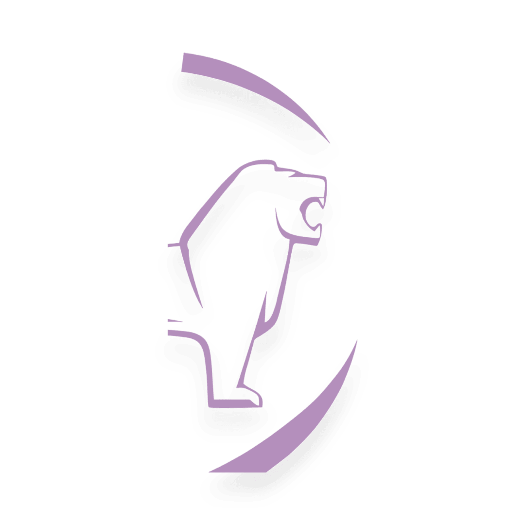 Sticker man løve rund - 061 Grøn - KJoF - 100mm x 200mm - Nej tak