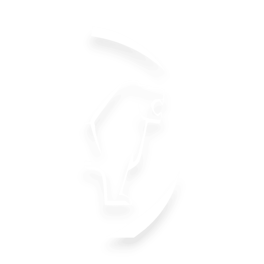 Sticker man løve rund - 010 Hvid - KJoF - 100mm x 200mm - Nej tak
